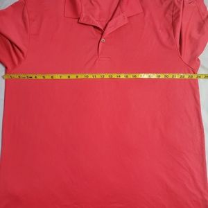 PGA TOUR MEN'S PINK GOLF POLO SHIRT SIZE XL